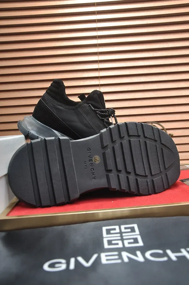 Givenchy City Sport حذاء رياضي أسود عالي الارتفاع نمط حياة 7