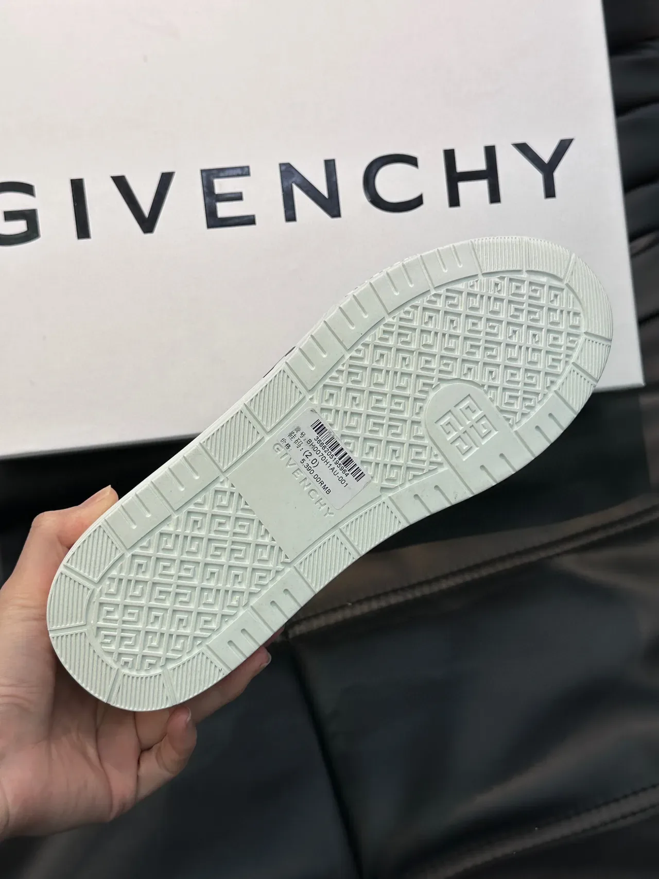 Givenchy City Sport White and Black Graphic Lifestyle Sneakers 9