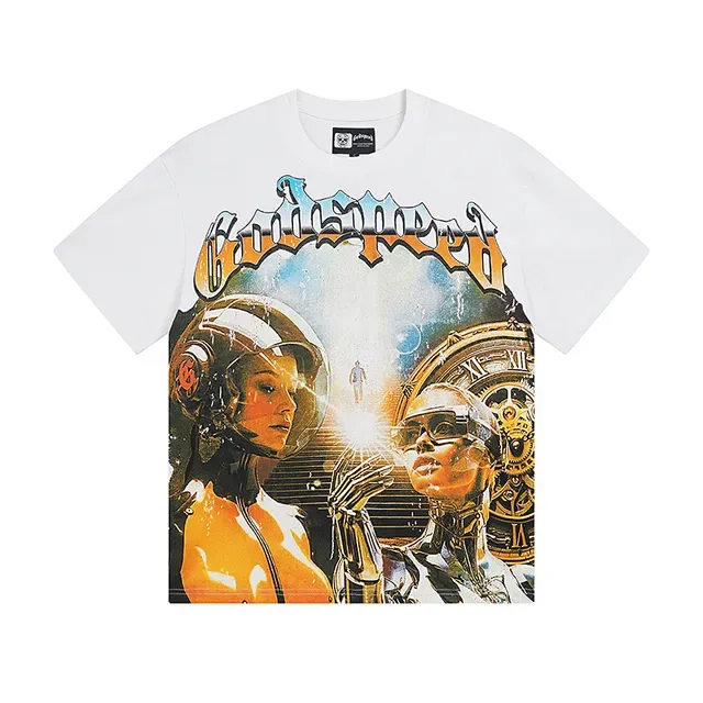 Godspeed Graphic Print Crew-Neck T-Shirt 2