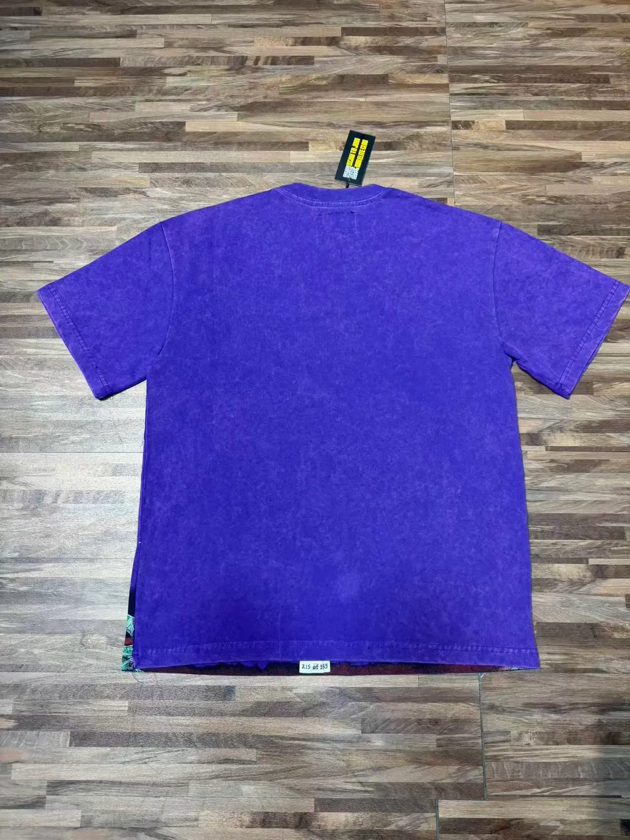Godspeed Graphic Print Purple Oversized T-Shirt 7