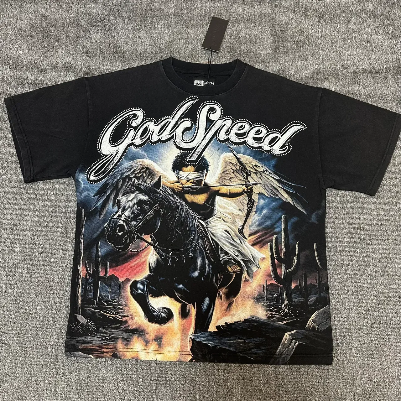 Godspeed Graphic Print T-Shirt 2