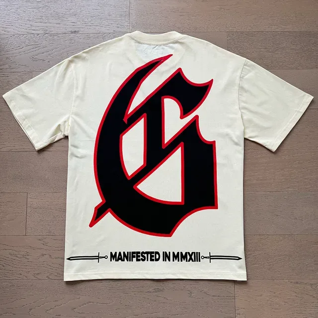 Godspeed Racing Skull Graphic Print Cream T-Shirt 7