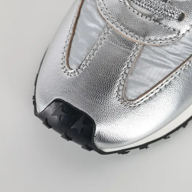 Golden Goose Argent Noir Métallique Supérieur Logo Étoile Lifestyle Sneakers 5