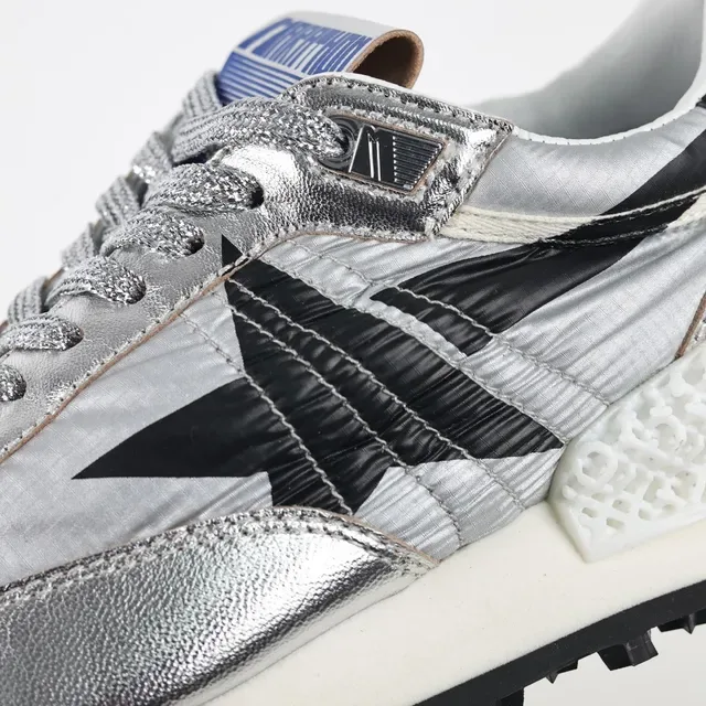 Golden Goose Argent Noir Métallique Supérieur Logo Étoile Lifestyle Sneakers 6