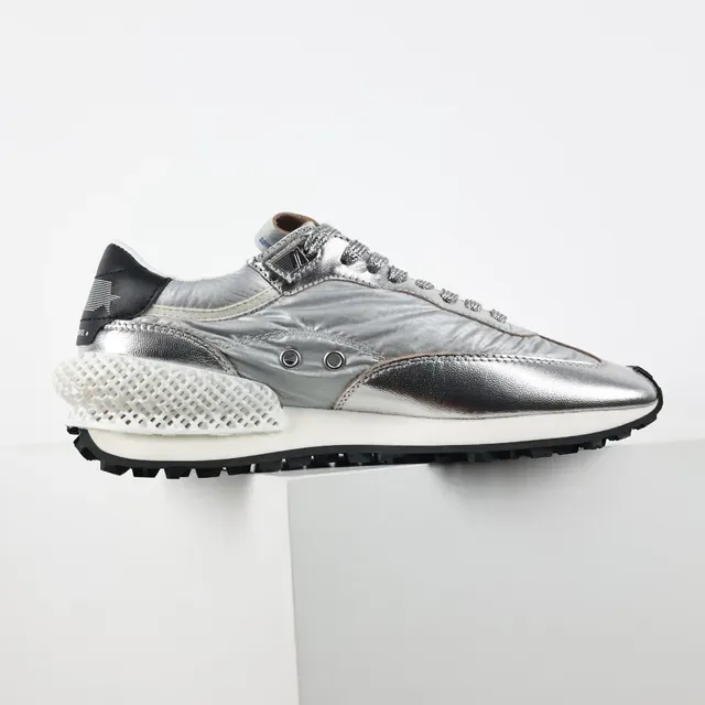 Golden Goose Argent Noir Métallique Supérieur Logo Étoile Lifestyle Sneakers 7