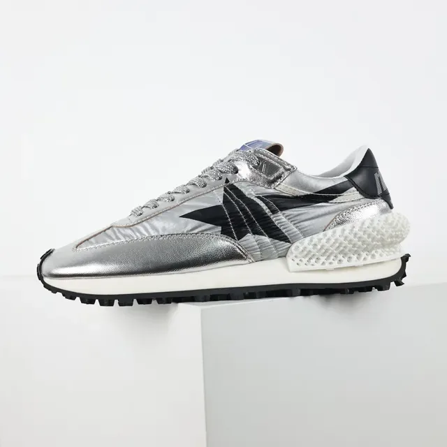 Golden Goose Argent Noir Métallique Supérieur Logo Étoile Lifestyle Sneakers 9
