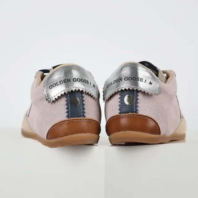 Golden Goose Super-Star Dusty Pink Suede Lifestyle Sneakers 8