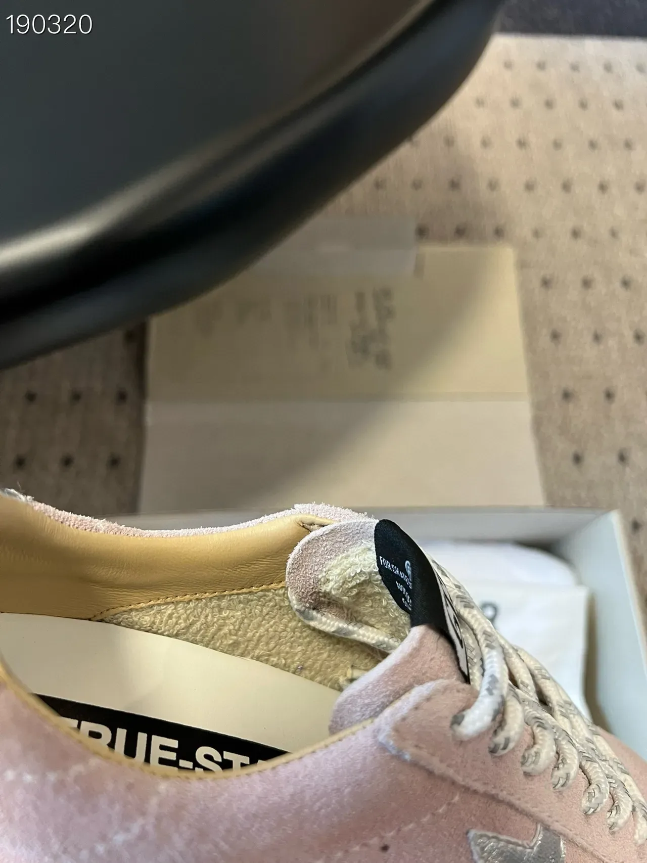 Golden Goose Super-Star Dusty Pink Suede Lifestyle Sneakers 5