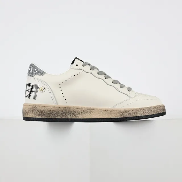 Golden Goose Superstar Off-White Glitter Star Lifestyle Sneakers 7
