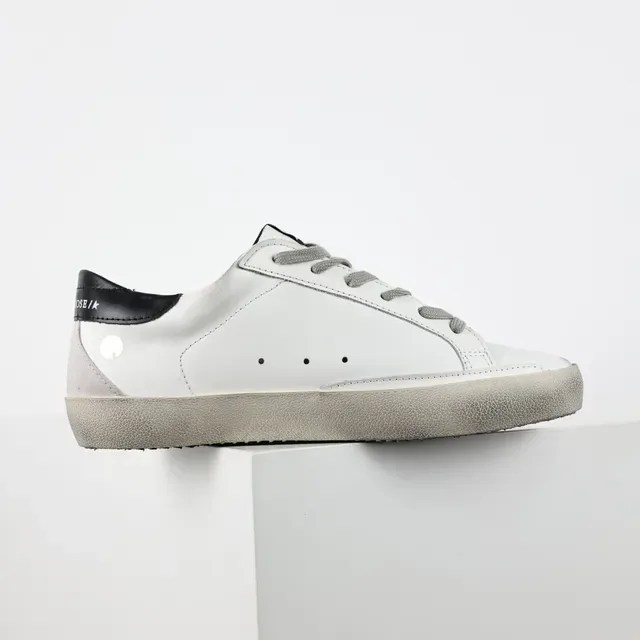 Golden Goose Superstar Sneakers Lifestyle en Cuir Distressed Blanc 7