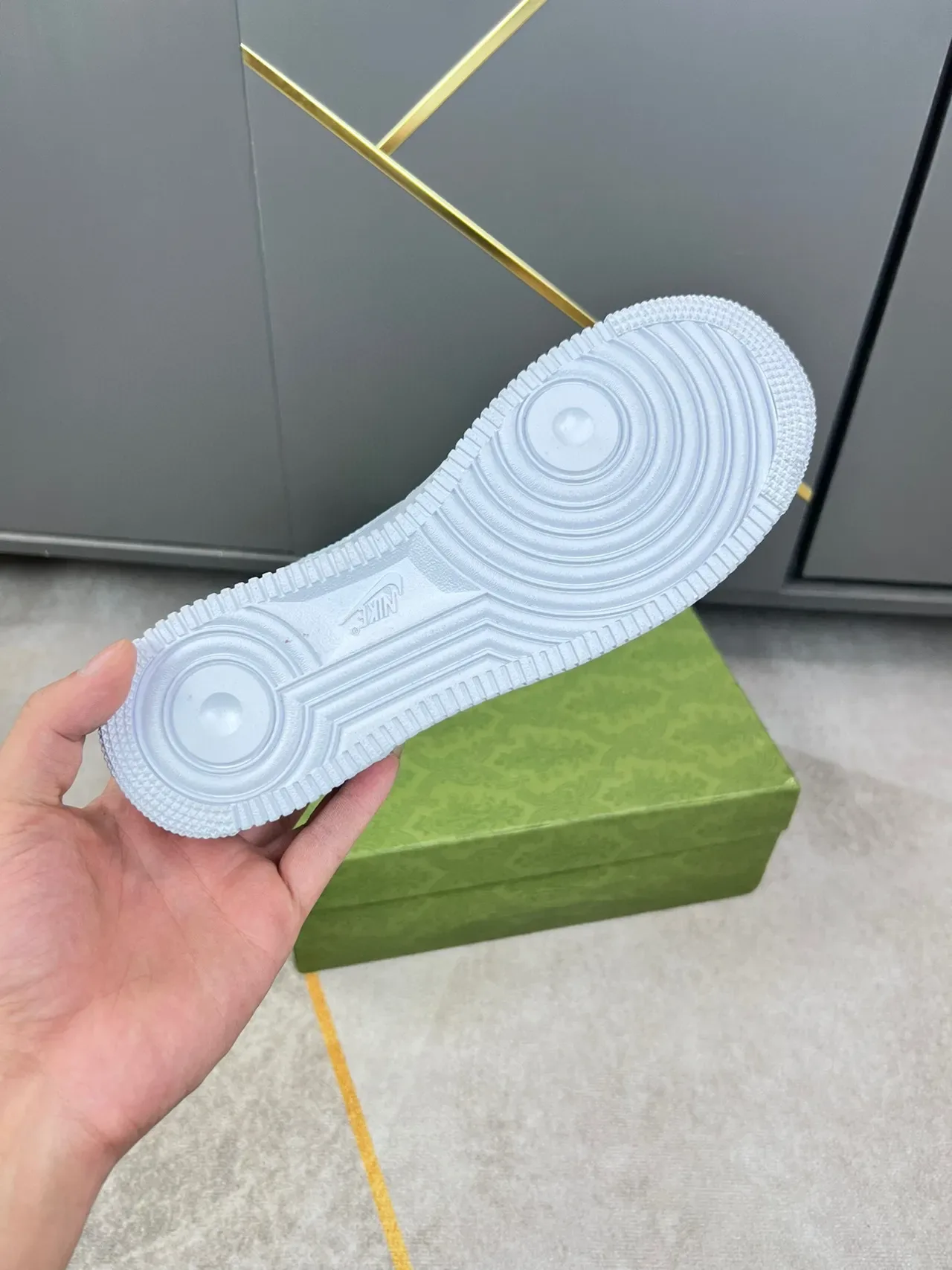 Gucci Ace Beijing 2022 Winter Olympics White and Lime Green Lifestyle Sneakers 4