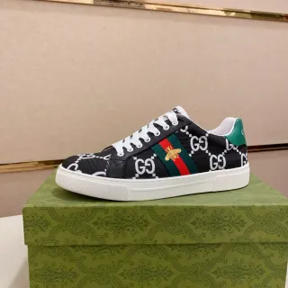 Gucci Ace GG Monogram Web Stripe Bee Lifestyle Sneakers