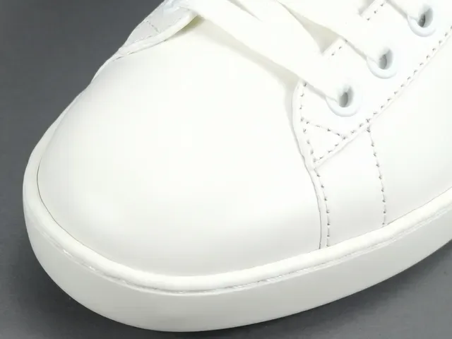 Gucci Ace Perforated Logo White Lifestyle Sneakers 6