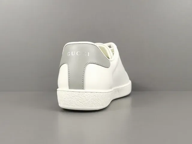 Gucci Ace Perforated Logo White Lifestyle Sneakers 13