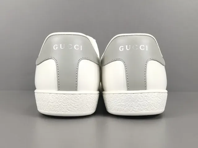 Gucci Ace Perforated Logo White Lifestyle Sneakers 14