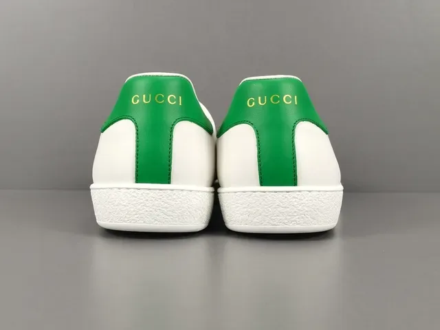 Gucci Ace White Green Red Web Stripe Embroidered Pig Lifestyle Sneakers 15