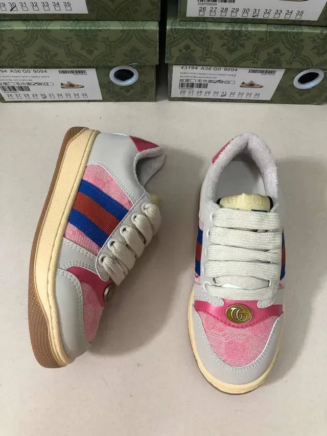 Gucci Beige Multicolor Low-Top Web Stripe Lifestyle Sneakers 20