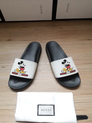 Gucci Disney Mickey Mouse Slipper Slippers 8