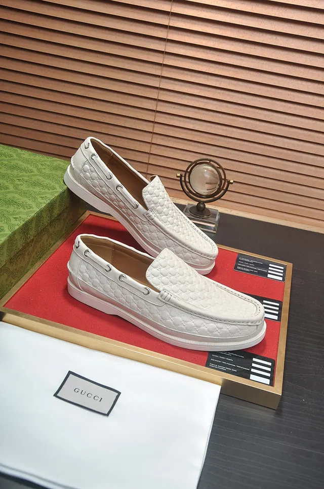Gucci GG Marmont Quilted Off-White Loafers 5