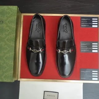 Gucci Horsebit 1955 Black Leather Horsebit Loafers