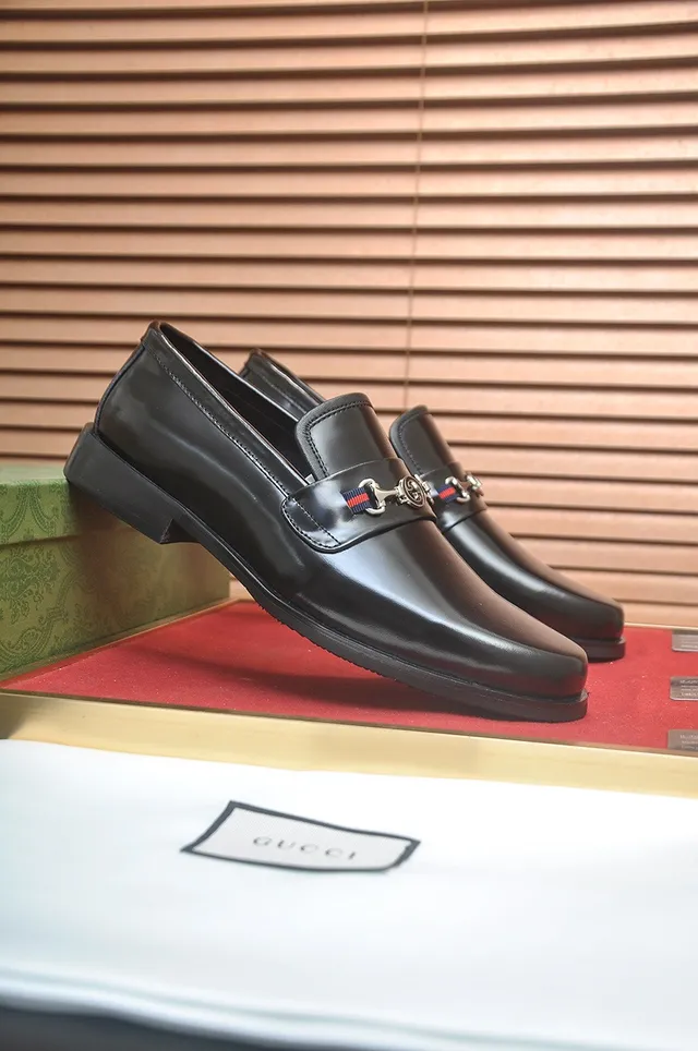 Gucci Horsebit 1955 Mocassins en Cuir Noir avec Horsebit 2