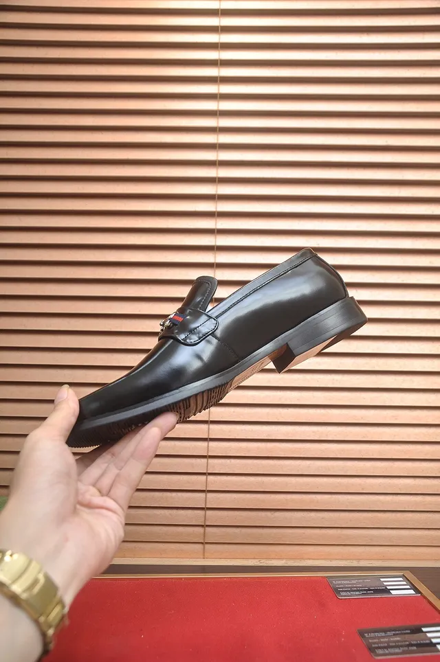 Gucci Horsebit 1955 Mocassins en Cuir Noir avec Horsebit 5