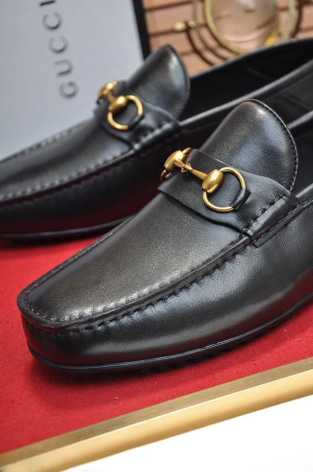 Gucci Horsebit 1955 Black Leather Horsebit Loafers 3