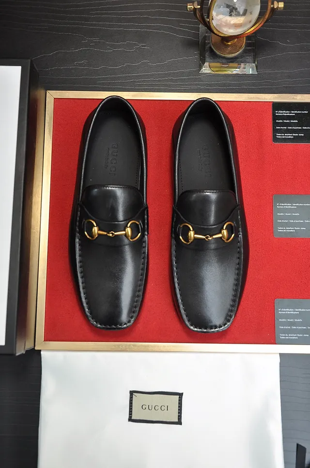 Gucci Horsebit 1955 Black Leather Horsebit Loafers 6