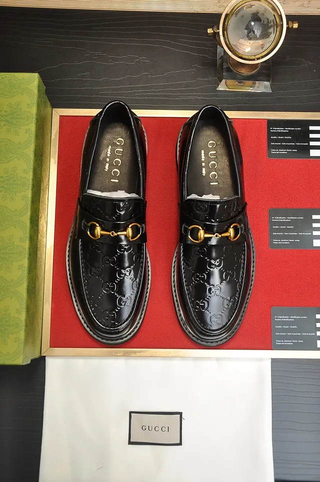 Gucci Horsebit 1955 Black Patent Leather Loafers 5