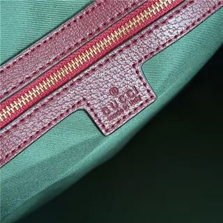 Gucci Ophidia GG Monogram Toile Bordeaux Rayures Web Sac Tote 14