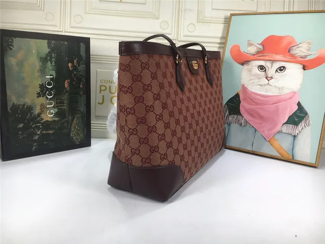 Gucci Ophidia GG Monogram Web Stripe Tote Bag 9