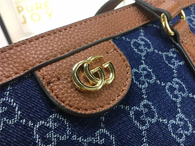 Gucci Ophidia GG Monogram Web Stripe Tote Bag 22