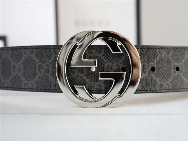 Gucci Ophidia Interlocking G Buckle GG Monogram Leather Belt 6