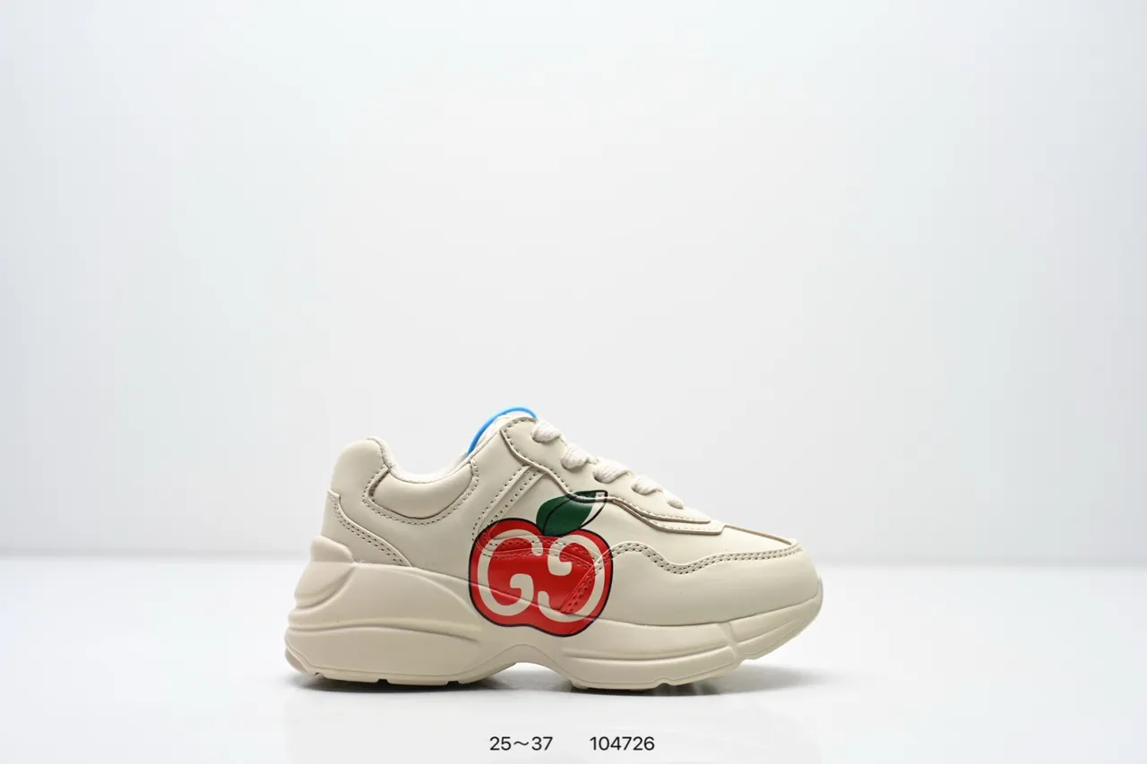Gucci Rhyton Off-White Leather Chunky Sneakers 11