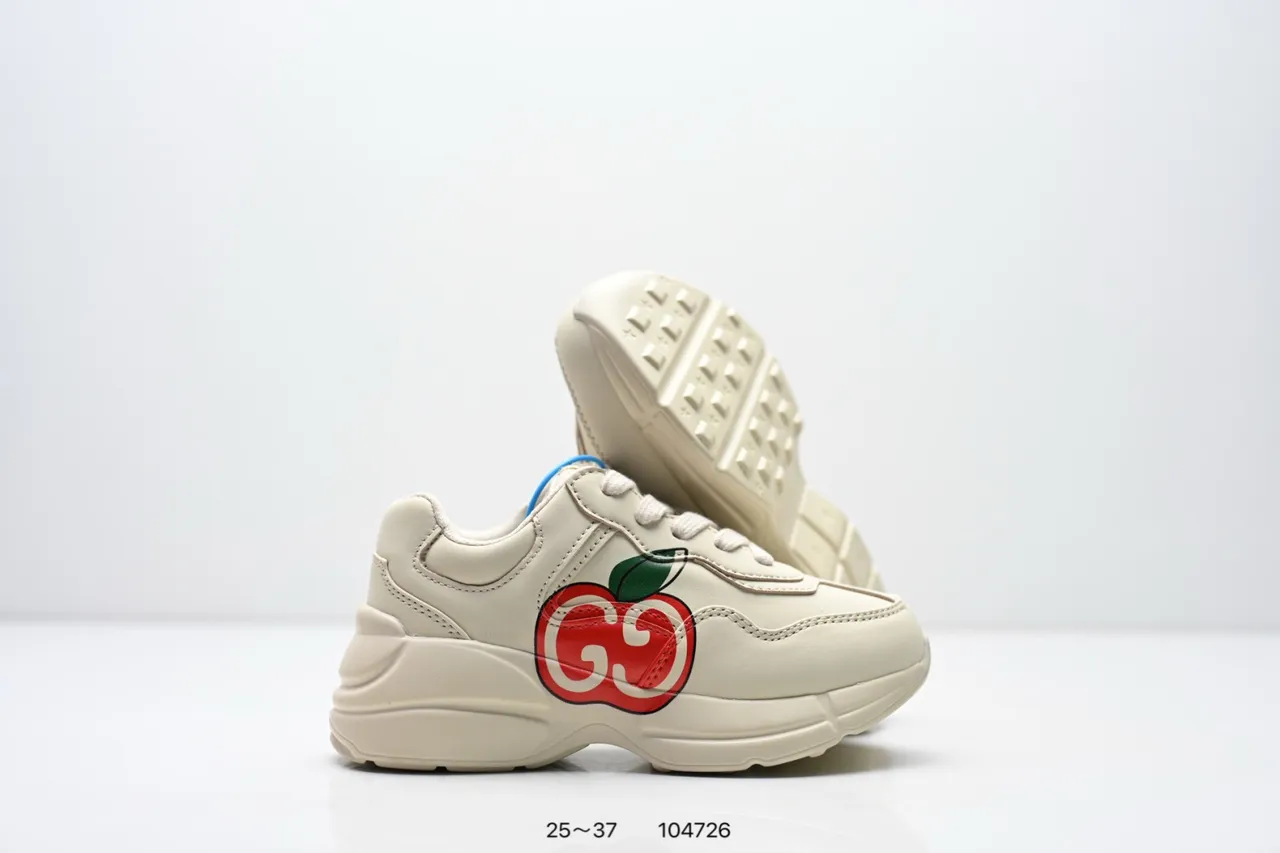 Gucci Rhyton Off-White Leather Chunky Sneakers 15