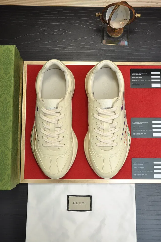 Gucci Rhyton Rainbow Star Multicolor Lifestyle Sneakers 8