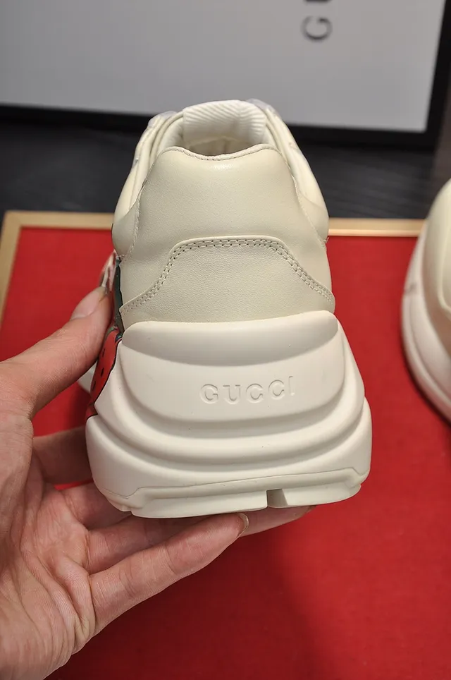 Gucci Rhyton Strawberry Print Chunky Sneakers 2