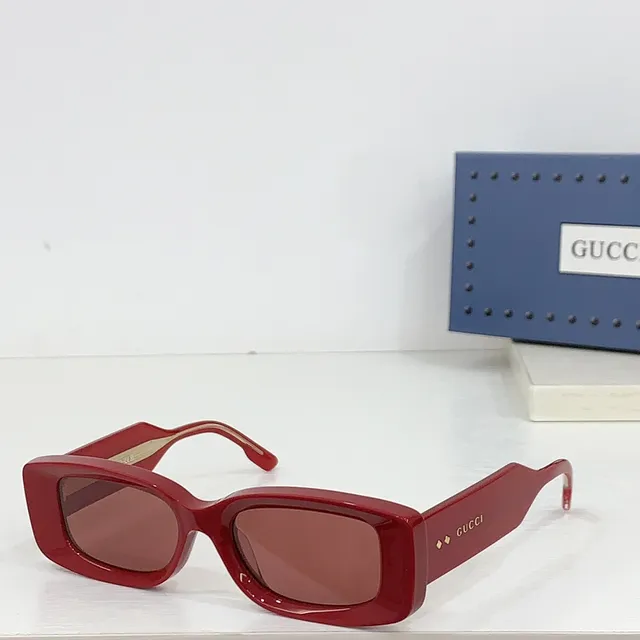 Gucci Screener Lunettes de Soleil Beige et Noir Tortoiseshell 5