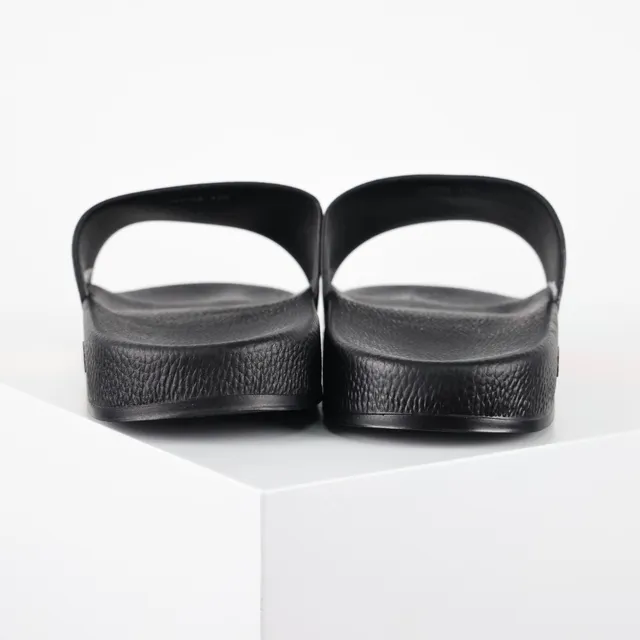 Gucci Screener Black Multicolor Logo-Print Strap Web Stripe Detail Slippers 8