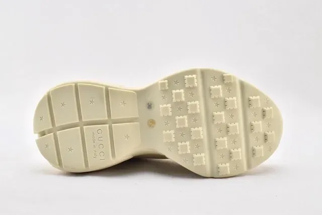 Gucci Screener Off-White Logo-Print Chunky Sneakers 16
