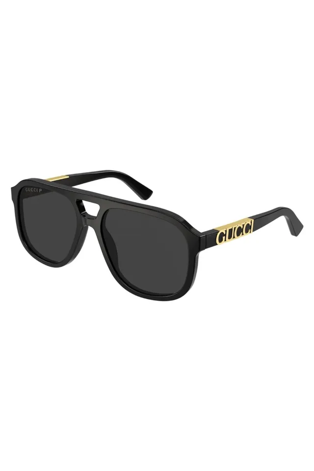 Gucci Screener Oversized Shield Gradient Sunglasses 2