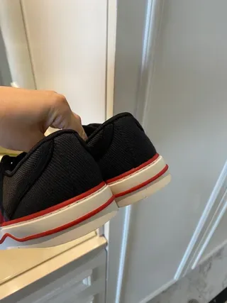 Gucci Tennis 1977 Navy and Red Web Stripe Lifestyle Sneakers 8