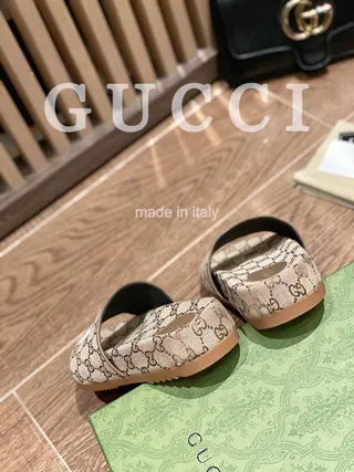 Gucci x The North Face GG Monogram Logo Slide Slippers 2