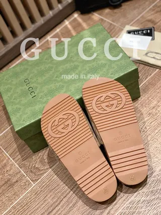 Gucci x The North Face GG Monogram Logo Slide Slippers 3