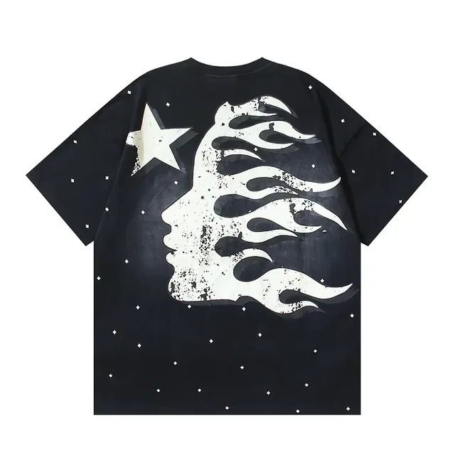 Hellstar Double-Sided Graphic Print Oversized T-Shirt 3
