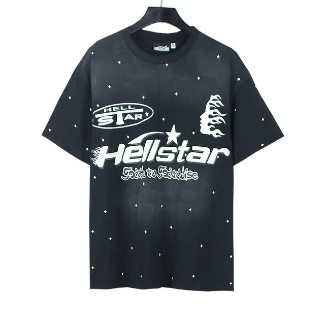 Hellstar Double-Sided Graphic Print Oversized T-Shirt 5