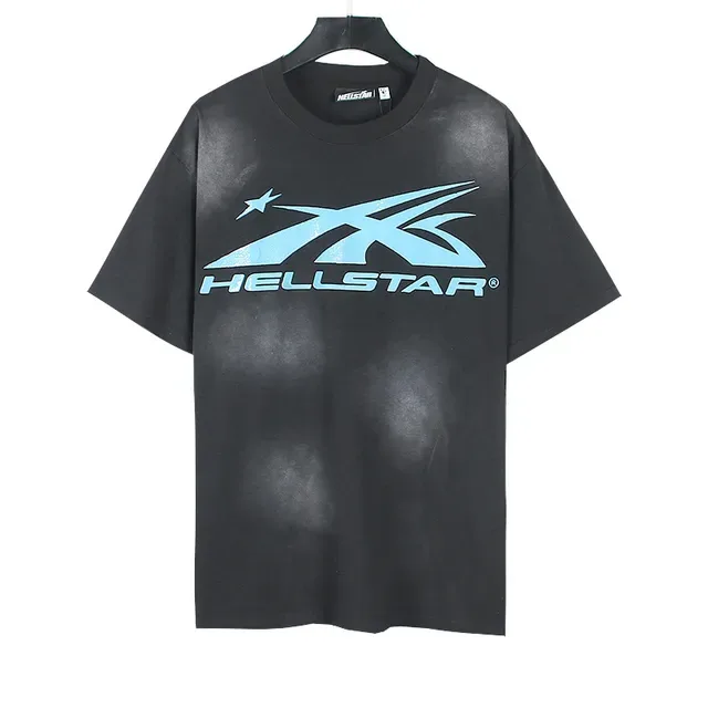 Hellstar Graphic Oversized Bleached Black T-Shirt 5