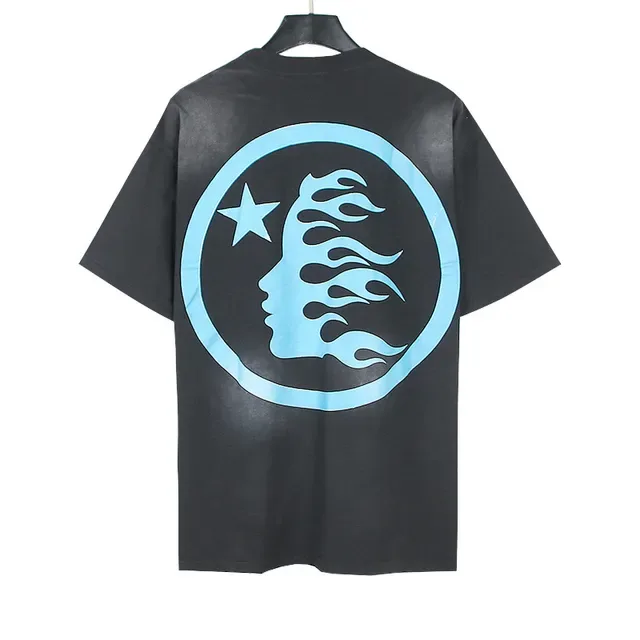 Hellstar Graphic Oversized Bleached Black T-Shirt 6