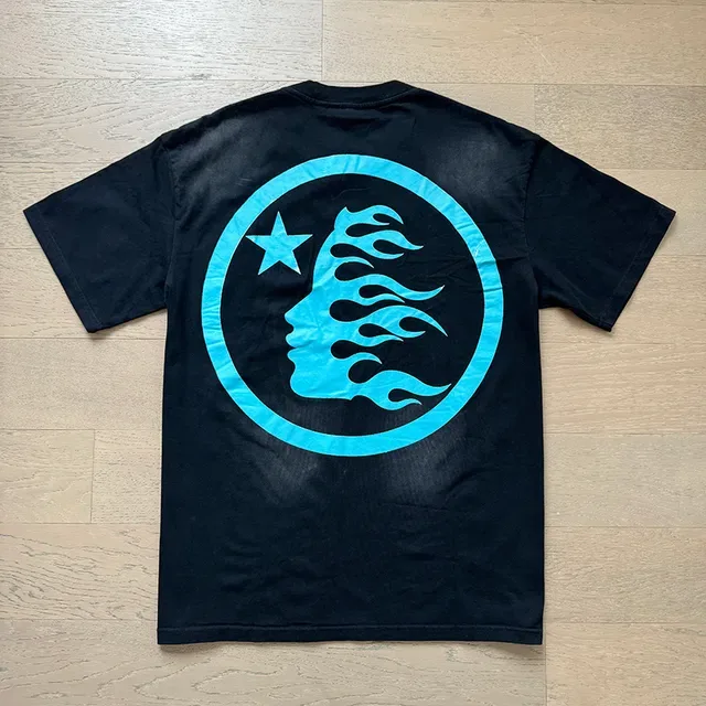 Hellstar Graphic Oversized Bleached Black T-Shirt 9