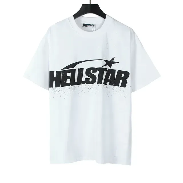 تيشيرت Hellstar أوفرسايز بطباعة جرافيك 2